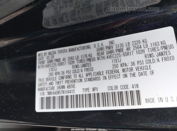 7MMVAADW5TN164410 2026 MAZDA CX-50 HYBRID Black Widok komory silnika