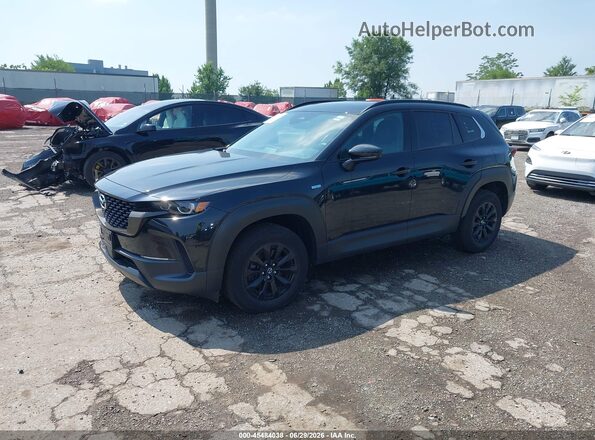 7MMVAADW6SN131334 2025 MAZDA CX-50 HYBRID Black წინა მარცხენა ხედი სამი მეოთხედიდან