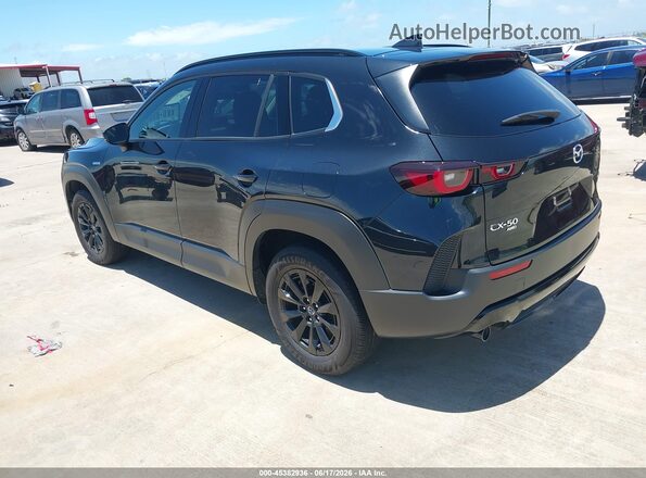 7MMVAADW8SN104832 2025 MAZDA CX-50 HYBRID Black Tył lewy
