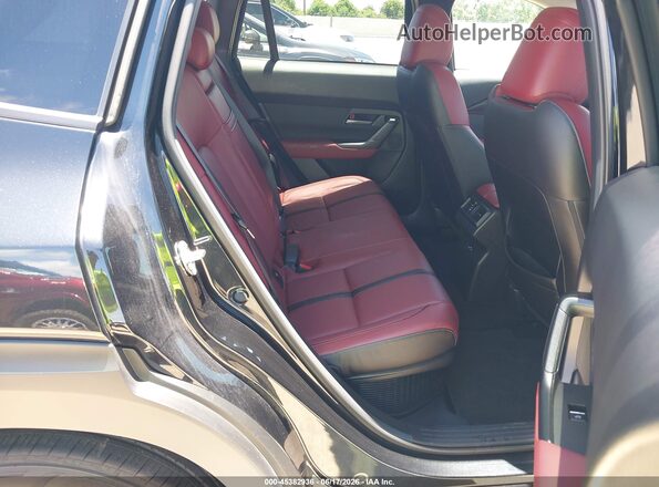 7MMVAADW8SN104832 2025 MAZDA CX-50 HYBRID Black Widok naklejki z numerem VIN