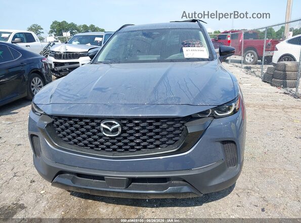 7MMVAADW8SN106225 2025 MAZDA CX-50 HYBRID Blue Սալոնի հետևի տեսք