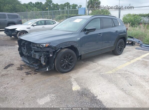 7MMVAADW8SN139144 2025 MAZDA CX-50 HYBRID Gray წინა მარცხენა ხედი სამი მეოთხედიდან