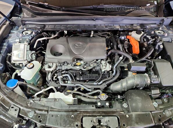 7MMVAAEW4SN139091 2025 MAZDA CX-5 Blue ძრავის განყოფილების ხედი