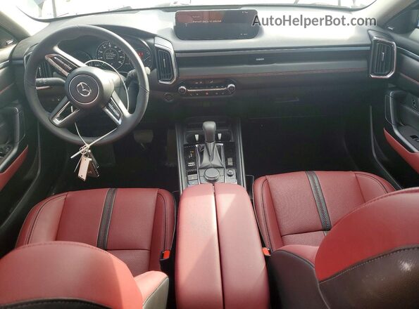 7MMVAAEW6SN129291 2025 MAZDA CX-5 Gray Առջևի վահանակի տեսք