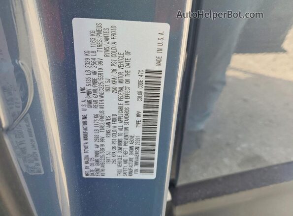 7MMVAAEW6SN129291 2025 MAZDA CX-5 Gray VIN կոդի պիտակի տեսք