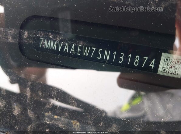 7MMVAAEW7SN131874 2025 MAZDA CX-50 HYBRID Black Вид підкапотного простору