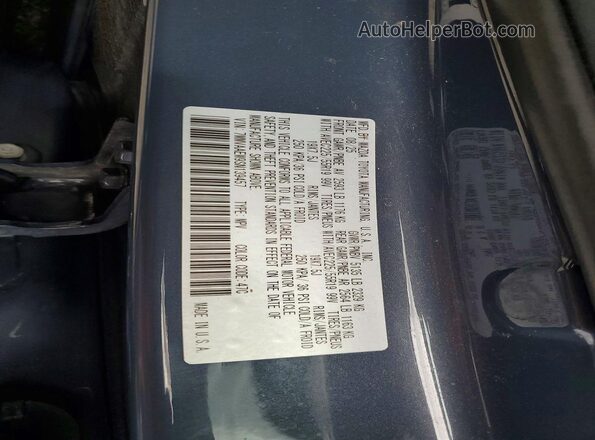 7MMVAAEW9SN139457 2025 MAZDA CX-5 Gray Widok naklejki z numerem VIN