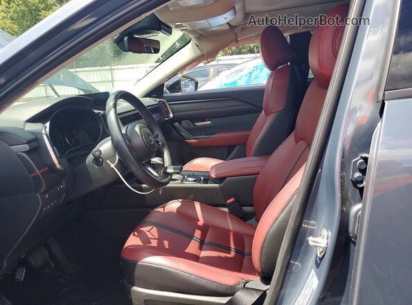 7MMVAAEW9SN139457 2025 MAZDA CX-5 Gray Widok wnętrza z przodu