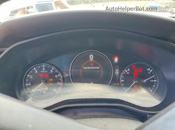 7MMVABAM0RN222893 2024 MAZDA CX-5 White Vista del cuadro de instrumentos