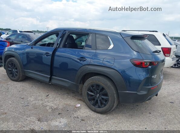 7MMVABAM6SN345684 2025 MAZDA CX-5 Синий Задняя левая четверть