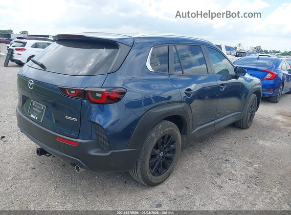 7MMVABAM6SN345684 2025 MAZDA CX-5 Синий Задняя правая четверть