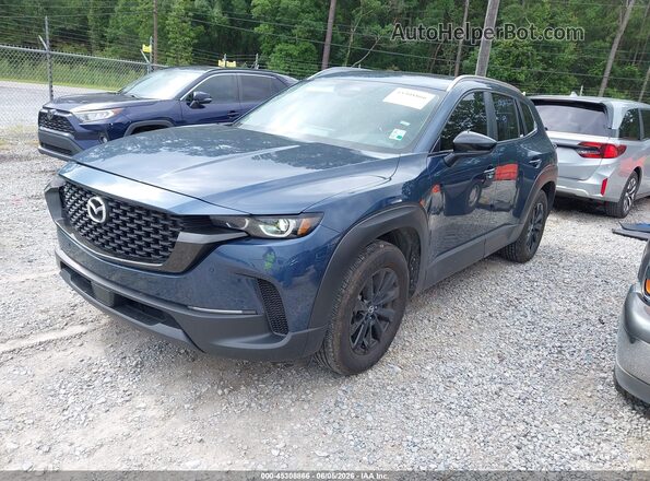 7MMVABBL1TN463312 2026 MAZDA CX-5 Blue Առջևի ձախ երեք քառորդ տեսարան