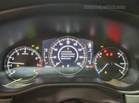 7MMVABBL4TN468522 2026 MAZDA CX-5 Black Instrument cluster view