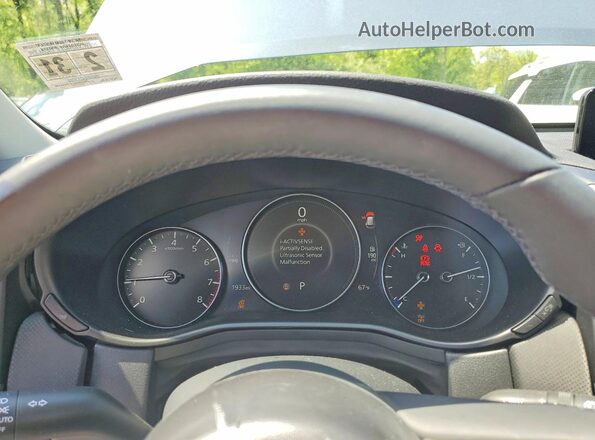 7MMVABBL7TN452220 2026 MAZDA CX-5 Blue Սարքավորումների վահանակի տեսք