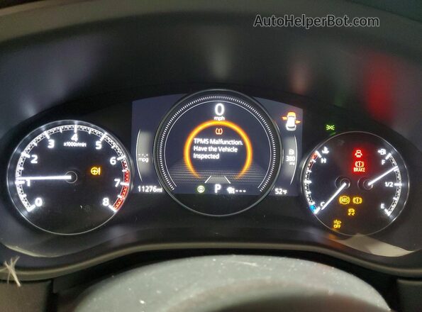 7MMVABBM0SN384964 2025 MAZDA CX-5 White Instrument cluster view