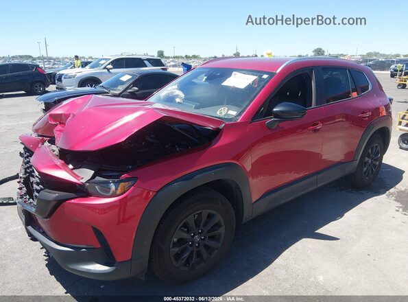 7MMVABBM3RN178581 2024 MAZDA CX-5 Red წინა მარცხენა ხედი სამი მეოთხედიდან