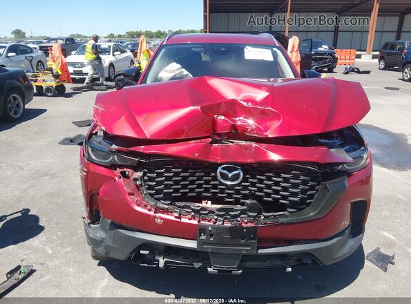 7MMVABBM3RN178581 2024 MAZDA CX-5 Red უკანა სალონის ხედი