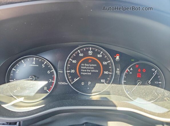 7MMVABBM3RN212065 2024 MAZDA CX-5 Red Instrument cluster view