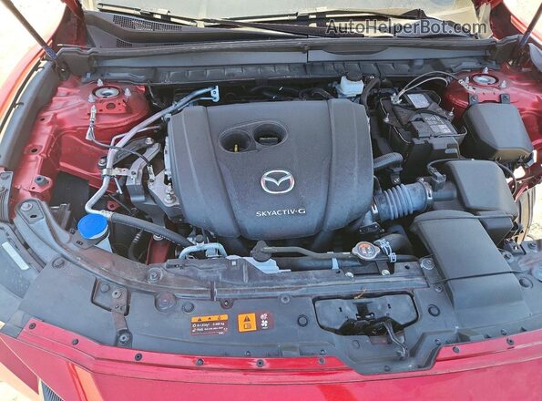 7MMVABBM3RN212065 2024 MAZDA CX-5 Red Rear interior view