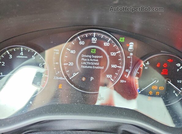 7MMVABBM4SN310205 2025 MAZDA CX-5 Gray Widok zestawu wskaźników