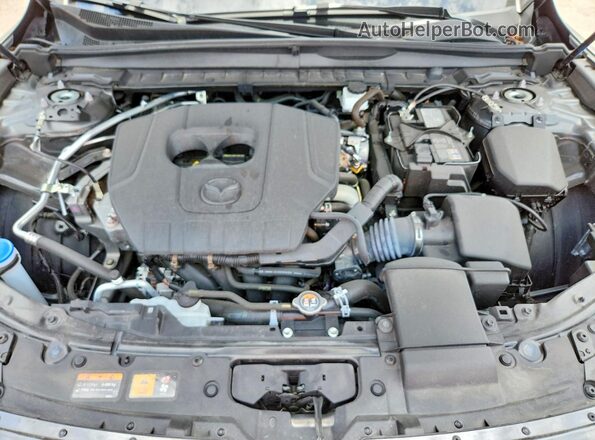7MMVABBM4SN310205 2025 MAZDA CX-5 Gray Widok wnętrza z tyłu