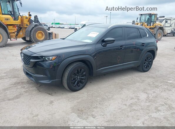 7MMVABBM5RN172300 2024 MAZDA CX-5 Black წინა მარცხენა ხედი სამი მეოთხედიდან