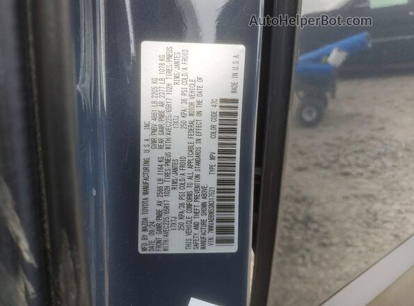 7MMVABBM5SN317521 2025 MAZDA CX-5 Gray Vista de la etiqueta del VIN