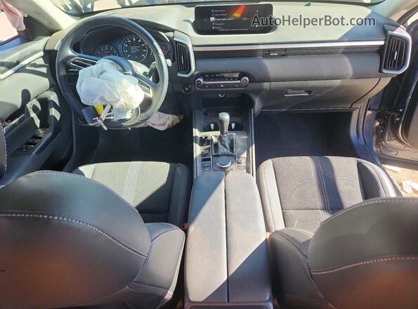 7MMVABBM5SN341379 2025 MAZDA CX-5 Gray Առջևի վահանակի տեսք