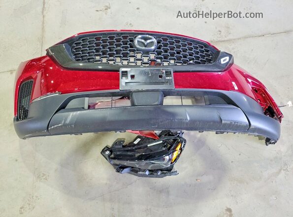 7MMVABBM7RN198848 2024 MAZDA CX-5 Red Widok naklejki z numerem VIN