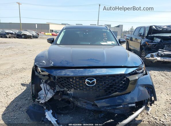 7MMVABBM8RN233011 2024 MAZDA CX-5 Blue Rear interior view