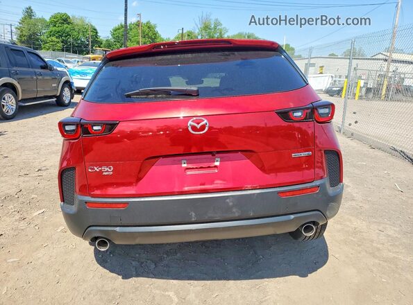 7MMVABBM8SN306478 2025 MAZDA CX-5 Red Rear view