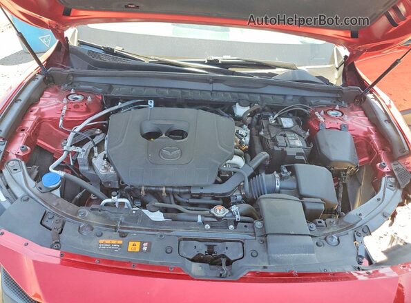 7MMVABBM8SN306478 2025 MAZDA CX-5 Red Engine compartment view