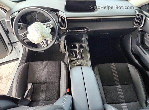 7MMVABBM8SN390351 2025 MAZDA CX-5 White Вид панелі приладів