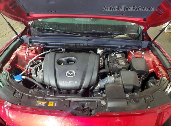 7MMVABCM1PN140746 2023 MAZDA CX-5 Red Engine compartment view