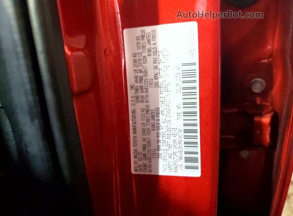7MMVABCM1PN140746 2023 MAZDA CX-5 Red 360 interior view