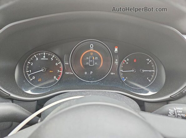 7MMVABCM2PN153313 2023 MAZDA CX-5 Black Սարքավորումների վահանակի տեսք