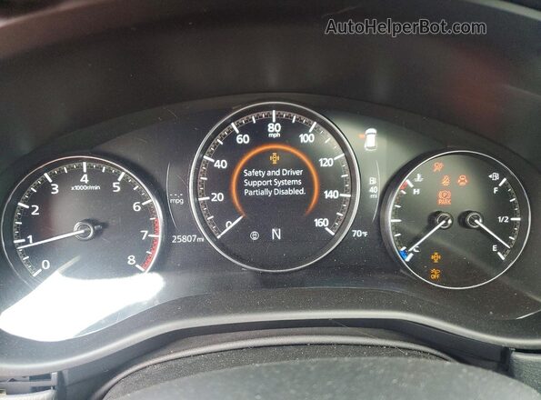 7MMVABCM4PN105960 2023 MAZDA CX-5 Gray Вид щитка приладів