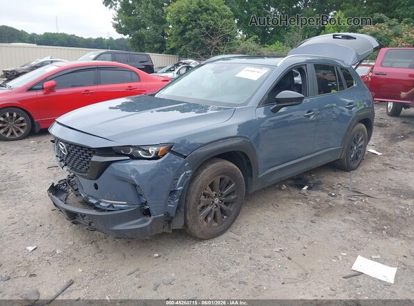 7MMVABCM5PN135291 2023 MAZDA CX-5 Light Blue Vista tres cuartos delantera izquierda