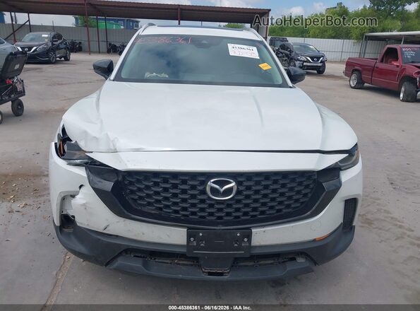 7MMVABCM5PN153418 2023 MAZDA CX-5 White Вид щитка приладів