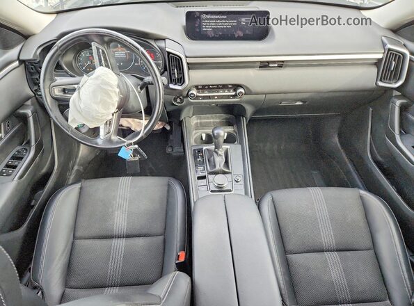 7MMVABCM9PN122091 2023 MAZDA CX-5 Blue Dashboard view