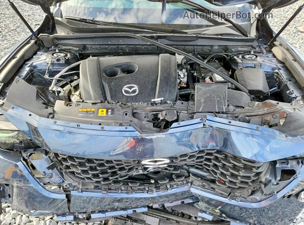 7MMVABCM9PN122091 2023 MAZDA CX-5 Blue Rear interior view