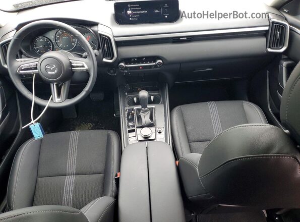 7MMVABDM0SN391314 2025 MAZDA CX-5 Синий Вид панели приборов