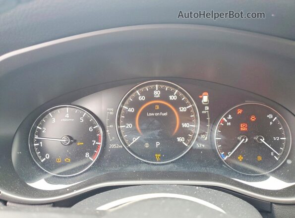 7MMVABDM0SN391314 2025 MAZDA CX-5 Синий Вид щитка приборов
