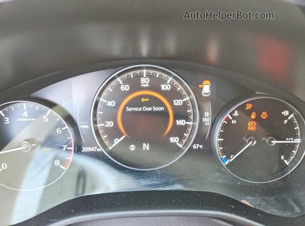 7MMVABDM2RN186443 2024 MAZDA CX-5 Black Вид щитка приладів
