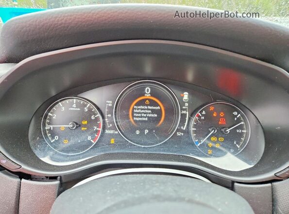 7MMVABDM4RN235836 2024 MAZDA CX-5 Blue Vista del cuadro de instrumentos