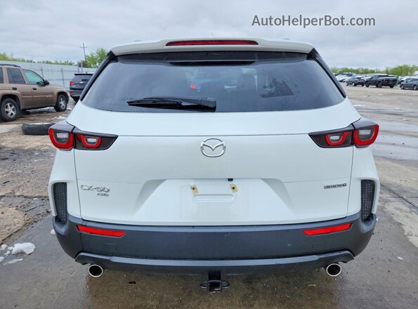 7MMVABDM5RN194729 2024 MAZDA CX-5 White Vista trasera