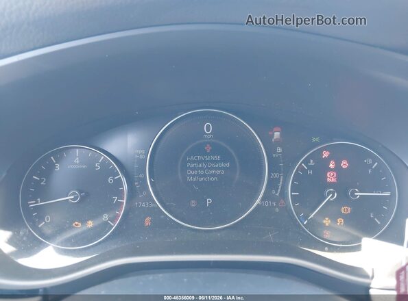 7MMVABDM8SN310317 2025 MAZDA CX-5 White Vista de los asientos traseros