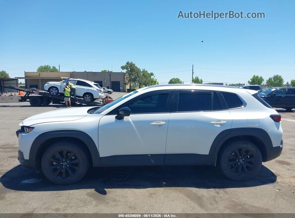 7MMVABDM8SN310317 2025 MAZDA CX-5 White Vista interior de 360 grados