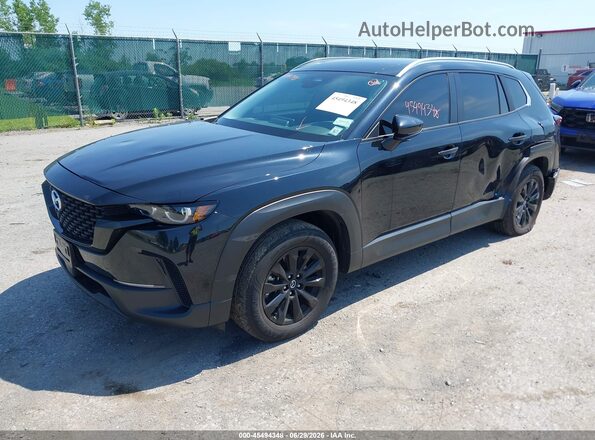 7MMVABDM8SN355905 2025 MAZDA CX-5 Black წინა მარცხენა ხედი სამი მეოთხედიდან
