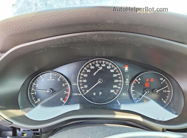 7MMVABDM9SN318734 2025 MAZDA CX-5 Blue Սարքավորումների վահանակի տեսք